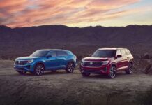 Volkswagen levantó el telón y presentó los nuevos Atlas y Atlas Cross Sport del 2024