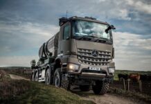 Mercedes-Benz preparará un vehículo de ocho ruedas para los caminos más desafiantes