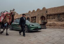 El Porsche Taycan Cross Turismo bate un récord llegando a la cima de Hongtu Daban, en el Tíbet
