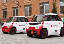 Por su carácter práctico, el Citroën My Ami se incorpora a la flota de la Cruz Roja