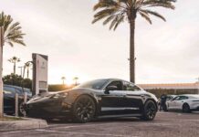 EE.UU. El Porsche Taycan eléctrico se prueba entre Los Ángeles y San Diego