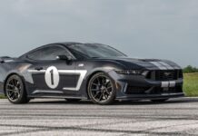 Hennessey revela datos de rendimiento del Mustang Dark Horse con 850 caballos de fuerza