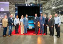 Kia Georgia comienza el montaje del totalmente eléctrico SUV Kia EV9 del 2025