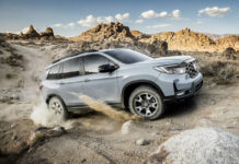 Honda Passport TrailSport del 2024, destaca su capacidad todoterreno